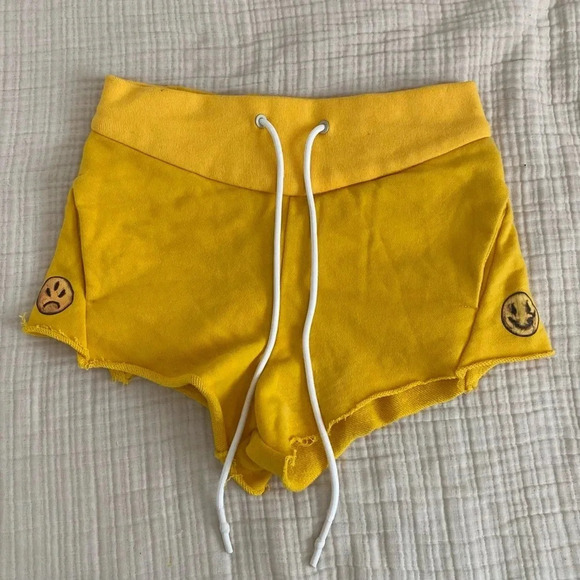 SMFK Yellow Sweat Shorts